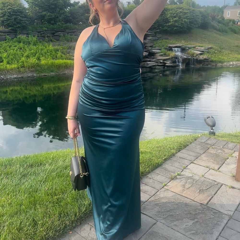 Maxi dress silk